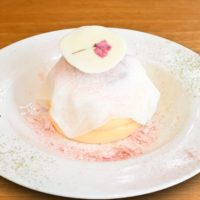 4月限定！やさしい桜香る「ふわもち桜パンケーキ」が新登場！